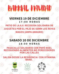 G&aacute;ldar: La solidaridad navide&ntilde;a recorre Barrial este fin de semana para ayudar a quienes m&aacute;s lo necesitan