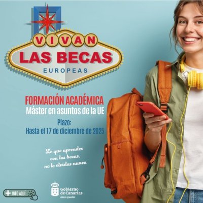 La Consejería de Hacienda y Relaciones con la Unión Europea convoca cinco becas de formación en asuntos europeos