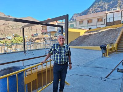 El Ayuntamiento de La Aldea culmina las obras de adecuación del espacio libre anexo al edificio de usos múltiples de Tasarte