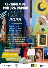 Teror: El Convento de las Dominicas acoge este s&aacute;bado un Certamen de Pintura R&aacute;pida al aire libre