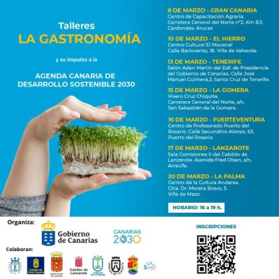 El Gobierno canario organiza unos talleres gastron&oacute;micos para fomentar los h&aacute;bitos sostenibles en la restauraci&oacute;n