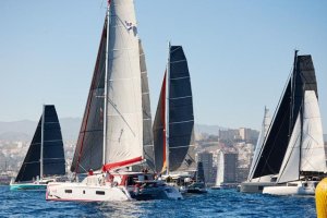 La 38ª edición de la Regata del Atlántico para Cruceros zarpó de Gran Canaria hacia Santa Lucía en el Caribe