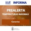 El Gobierno de Canarias actualiza la situación de prealerta por temperaturas máximas y amplía al archipiélago
