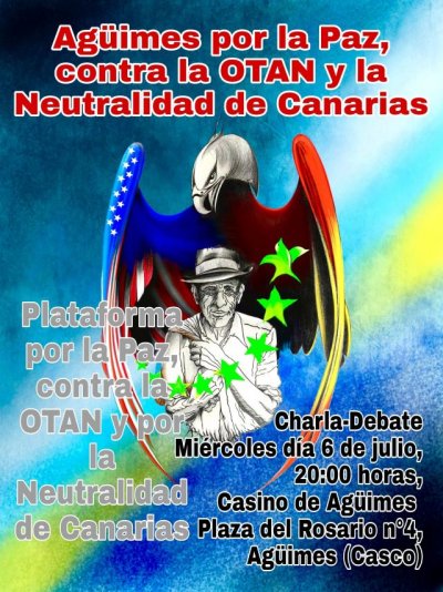 Acto por la Paz en el Casino de Ag&uuml;imes