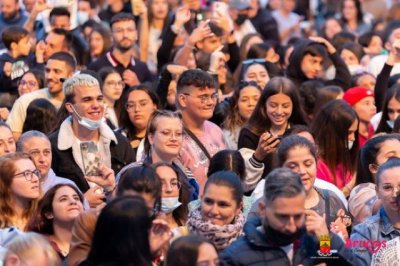 Arucas recupera, dos años después del inicio de la pandemia, las fiestas de carnaval