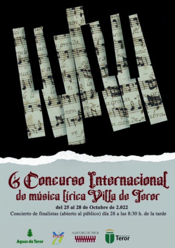 El 6º Concurso de Música Lírica ‘Villa de Teror’ amplía hasta el 21 de octubre el plazo de inscripción