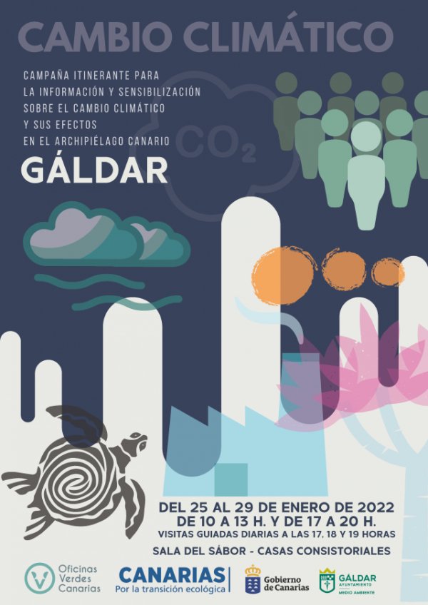 Llega a Gáldar la ‘Campaña Itinerante sobre los efectos del Cambio Climático en Canarias’