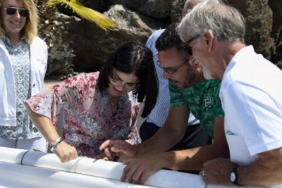 La ministra Carolina Darias amadrina el aniversario del Porte&ntilde;o