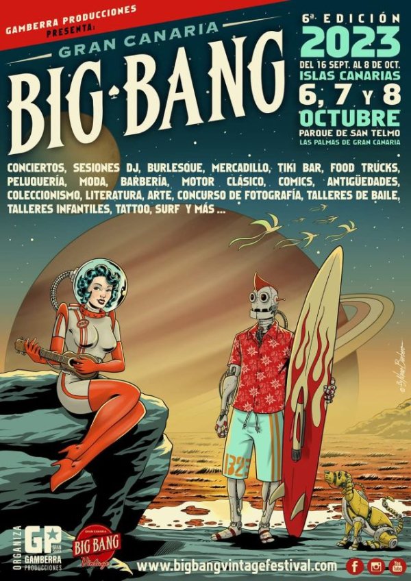 El Big Bang Vintage Festival celebra su sexta edici&oacute;n con Anna Dukke y Palooka 5
