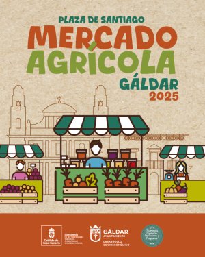 El Mercado Agr&iacute;cola de G&aacute;ldar vuelve este domingo enmarcado en el esp&iacute;ritu navide&ntilde;o y la Semana de las Flores