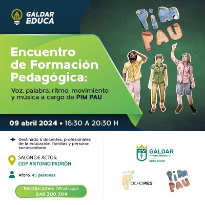 'G&aacute;ldar Educa' ofrece a la comunidad educativa unas jornadas de formaci&oacute;n con una ma&ntilde;ana de exposici&oacute;n de proyectos en la Plaza de Santiago
