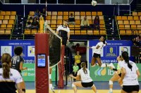 Voleibol: El CV Sayre CC La Ballena cierra el a&ntilde;o con una derrota ante el F. Unicaja Andaluc&iacute;a VB