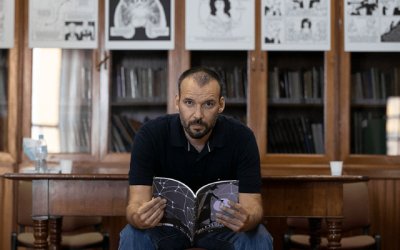 Rayco Pulido presenta su primera biograf&iacute;a que ilustra, &lsquo;Ida y vuelta: Una biograf&iacute;a de don Jos&eacute; Viera y Clavijo'