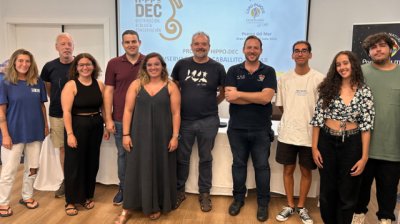 La ULPGC recibi&oacute; el donativo recaudado en la Cena de Poema del Mar para los proyectos Hippo-DEC y EUROSYNG