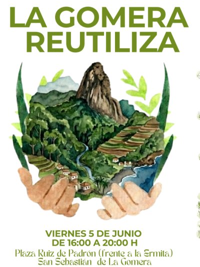 La Gomera impulsa la reutilización y la economía circular en el Día Mundial del Medio Ambiente