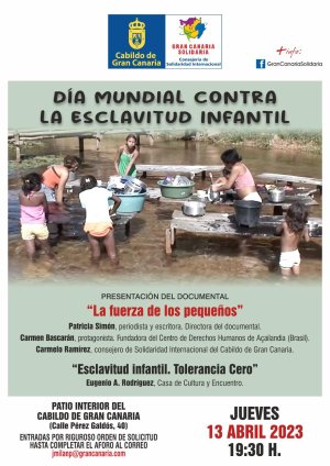 "Gran Canaria Solidaria" denuncia la esclavitud que sufren millones de ni&ntilde;os y ni&ntilde;as en el planeta