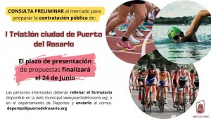 Puerto del Rosario: Consulta preliminar para preparar la futura contrataci&oacute;n del que ser&aacute; el I Triatl&oacute;n ciudad de Puerto del Rosario