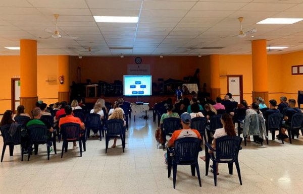 Teror: Deportes impartió un curso de primeros auxilios dirigido al voluntariado deportivo