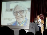 Agaete: Los alumnos/as del IES Pepe D&aacute;maso homenajean al artista con arte, teatro y cine