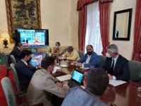 Gobierno canario, Estado, Cabildo y ayuntamientos abordan el marco territorial para la recuperaci&oacute;n de La Palma