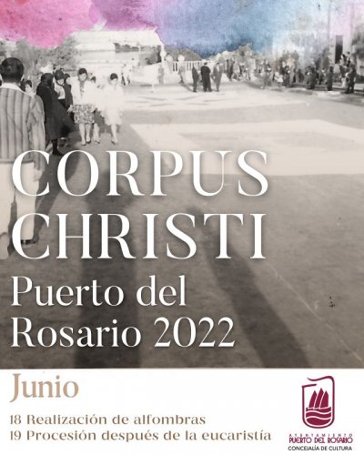 Puerto del Rosario: Ayuntamiento y Parroquia invitan a participar en la confecci&oacute;n de las Alfombras de Sal por la festividad del Corpus Christi