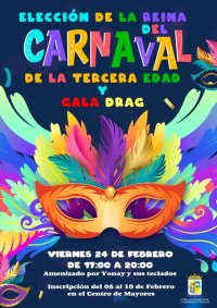 La Aldea: Inscripci&oacute;n para participar en la gala de elecci&oacute;n de la Reina del Carnaval y del Drag Queen de la 3&ordm; Edad