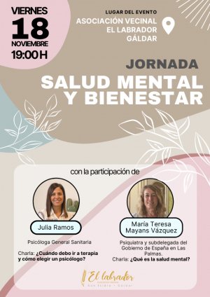Jornada de Salud Mental y Bienestar en San Isidro de Gáldar