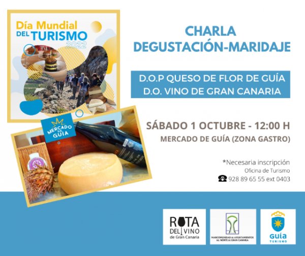 Guía: El Gastromercado acoge una charla con degustación de quesos de Guía y vinos de Gran Canaria