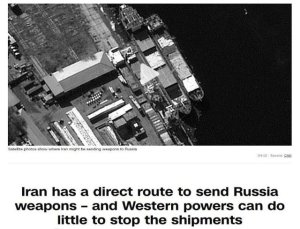 Los principales medios de comunicaci&oacute;n est&aacute;n preparando a Ir&aacute;n para que sea el chivo expiatorio si fracasa la contraofensiva de Kiev