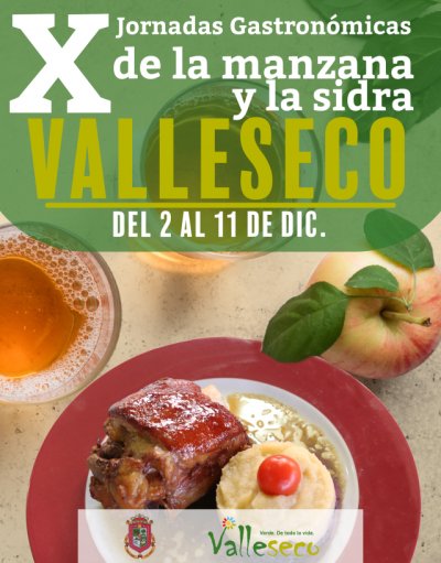 Valleseco comienza las X Jornadas Gastron&oacute;micas de la Manzana y la Sidra (V&iacute;deo)