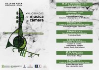 Las Jornadas de M&uacute;sica de C&aacute;mara Villa de Moya celebran su XVI edici&oacute;n