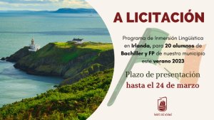 Puerto del Rosario licita el servicio de inmersión lingüística para 20 alumnos/as en Irlanda