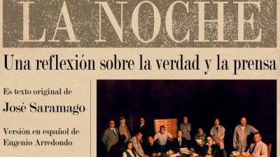 &lsquo;La noche&rsquo;, &uacute;nica pieza teatral de Saramago, en escena en el Espacio La Granja