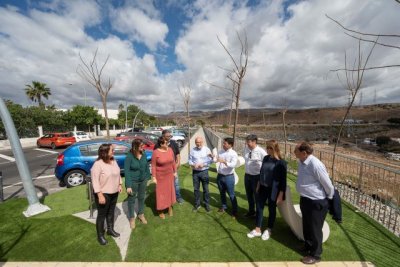 El &lsquo;esqueleto&rsquo; del Mercado Municipal de Maspalomas marca el inicio del nuevo espacio comercial y social financiado por el Cabildo con seis millones de euros