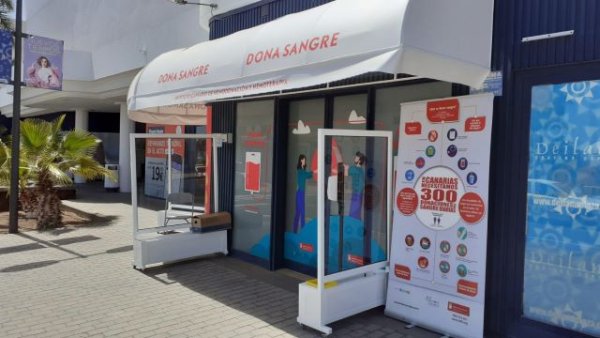 El ICHH comienza una nueva campaña de donación en el Centro Comercial Deiland de Lanzarote