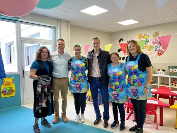 La Aldea: Inauguración del aula de 2 a 3 años en el CEIP La Ladera