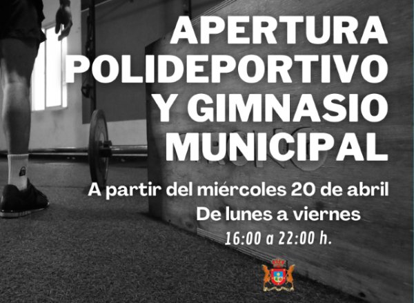 Artenara: Apertura del Polideportivo y Gimnasio Municipal