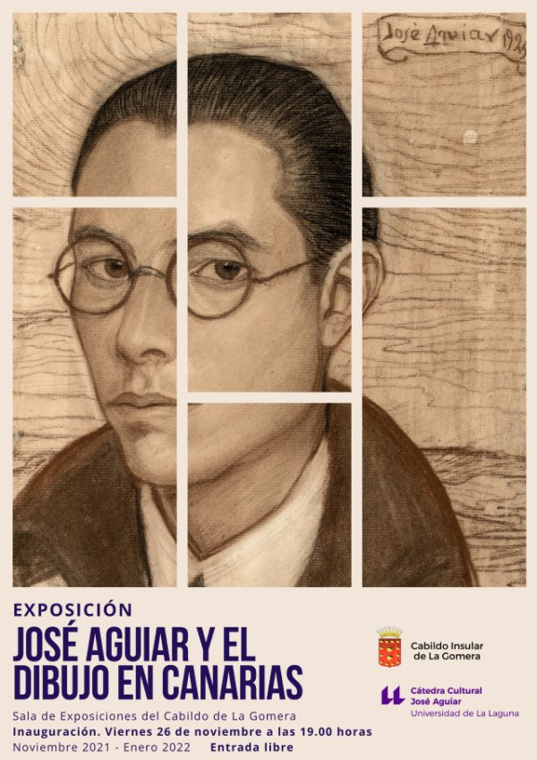 La Gomera: El Cabildo acoge a partir de este viernes la exposición ‘José Aguiar y el dibujo en Canarias’