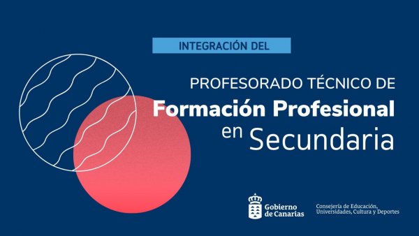 Educación convocará próximamente el procedimiento de integración del profesorado técnico de FP en Secundaria