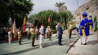 Las Palmas de Gran Canaria ha conmemorado el 426.&ordm; aniversario de la hist&oacute;rica contienda de la Batalla del Bat&aacute;n