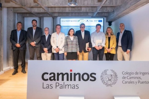 El Colegio de Ingenieros de Caminos, Canales y Puertos de Las Palmas celebra la festividad de Santo Domingo de la Calzada