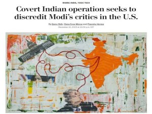 Art&iacute;culo de opini&oacute;n: 'La provocaci&oacute;n informativa del WaPo contra la India intenta demasiado agitar el drama internacional'