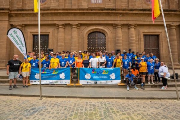 Gáldar acoge con cariño el Camino de Los Valores
