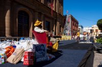 G&aacute;ldar: Recogida de juguetes en la Plaza de Santiago