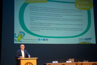 El Cartoon Business re&uacute;ne a 120 profesionales de la animaci&oacute;n en Gran Canaria