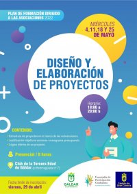 Comienza el Plan de Formaci&oacute;n 2022 dirigido a las asociaciones y colectivos de G&aacute;ldar