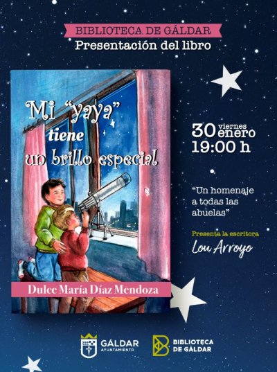 La Biblioteca de G&aacute;ldar presenta &lsquo;Mi yaya tiene un brillo especial&rsquo;