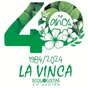 La Vinca Ecologistas en Acción presenta su logotipo con motivo de su 40 Aniversario