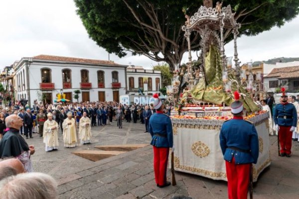 Teror: El Obispado anuncia en el Día del Pino la Bajada de la Virgen a la Catedral de Las Palmas en 2025