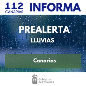 El Gobierno de Canarias actualiza la situación, pasando a prealerta por lluvias en todo el archipiélago